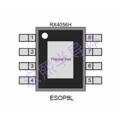 RX4056H  1.2A 线性锂电池充电管理芯片