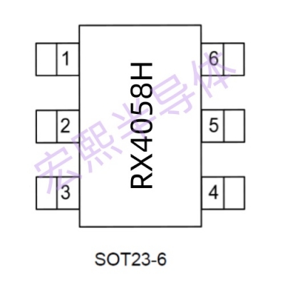 RX4058H  1A 线性锂电池充电管理芯片